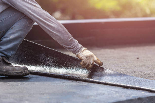 Professional Interior Drainage System technician working in Roebling, NJ